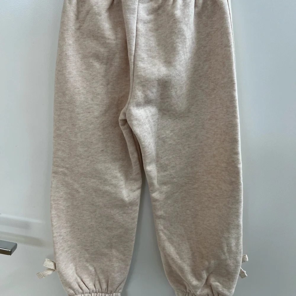 Zara bow trim jogger pants 4 years - Picture 6 of 8